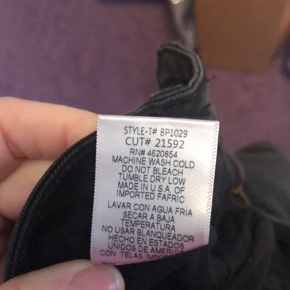 Black Jeans Size 27 Made in the USA - Picture 11 of 11